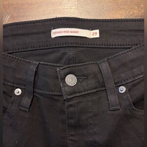 Levi’s 721 High Rise Skinny Jeans